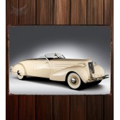 Металлическая табличка Cadillac V16 452-D Roadster by Fleetwood (5702)